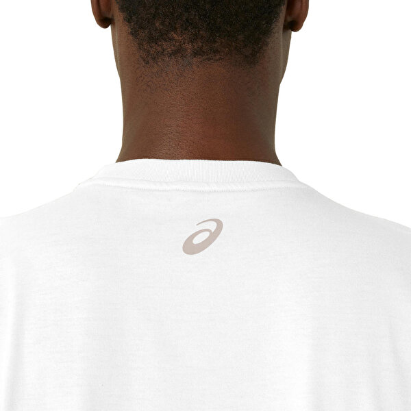 Asics Asics Logo Ss Tee Erkek Beyaz Kısa Kollu Tshirt 2031E188-101-3