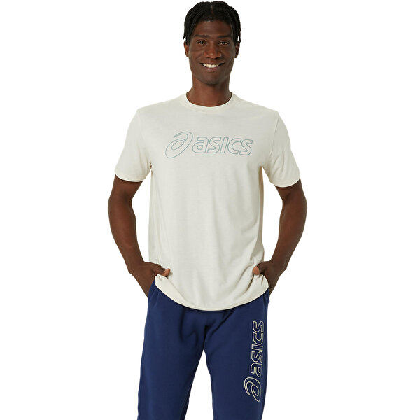 Asics Logo Ss Tee Erkek Yellow Kısa Kollu Tshirt 2031E188-200