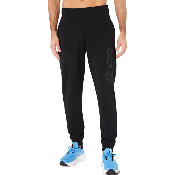 Asics Logo Sweatpant Erkek Siyah Eşofman Altı 2031E189-002