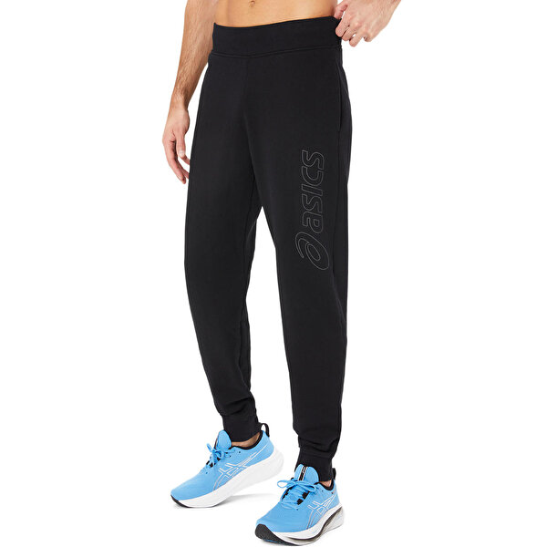 Asics Asics Logo Sweatpant Erkek Siyah Eşofman Altı 2031E189-002-1