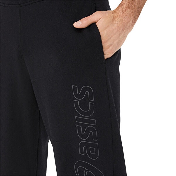 Asics Asics Logo Sweatpant Erkek Siyah Eşofman Altı 2031E189-002-4
