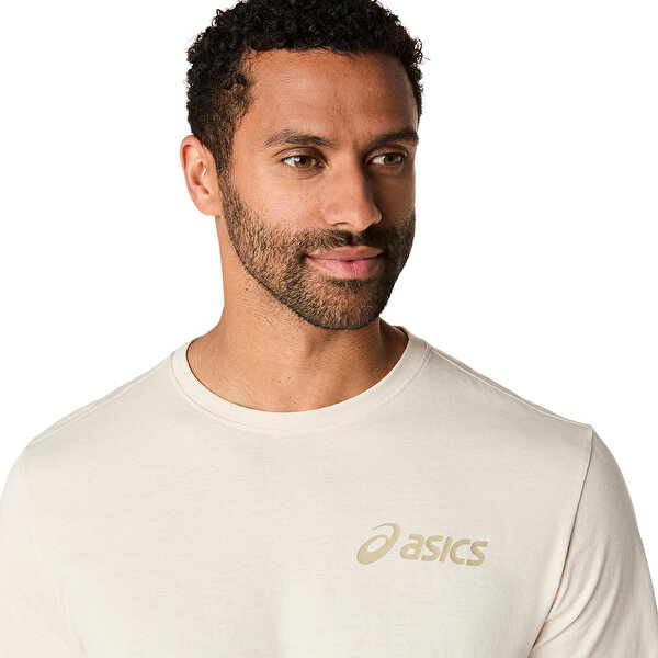 Asics Asics Chest Logo Ss Tee Erkek Gri Kısa Kollu Tshirt 2031E659-204-3
