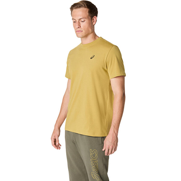 Asics Road Graphic Ss Tee Erkek Dark Green Kısa Kollu Tshirt 2031F026-300-1