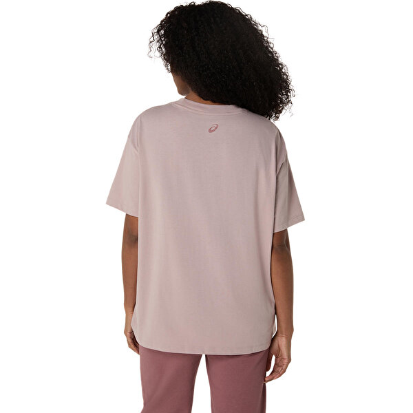 Asics Asics Logo Tee Kadın Açık Kahvrerengi Kısa Kollu Tshirt 2032C843-702-2