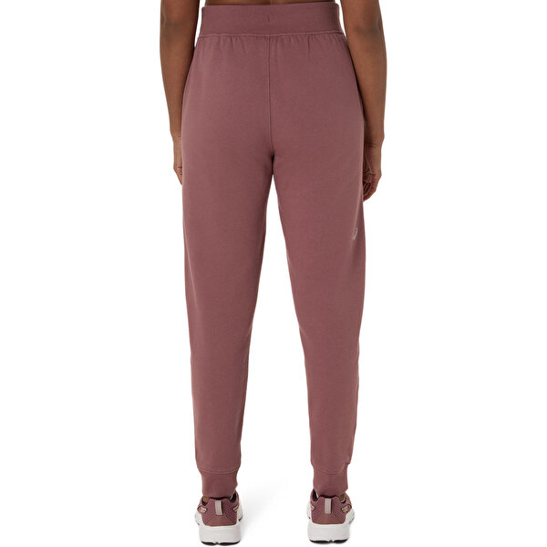 Asics Asics Logo Sweatpant Kadın Bordo Eşofman Altı 2032C844-601-2