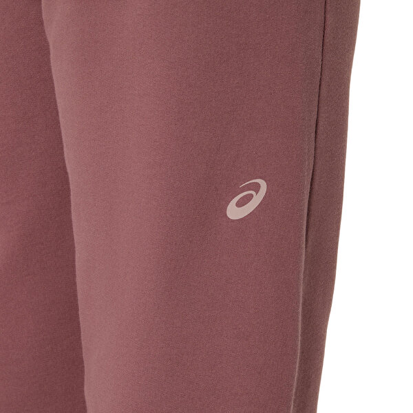 Asics Asics Logo Sweatpant Kadın Bordo Eşofman Altı 2032C844-601-4