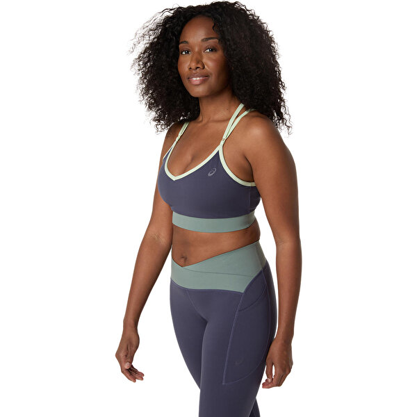 Asics Nagino Flex Strappy Bra Kadın Dark Purple Sporcu Sütyeni 2032D268-500-1