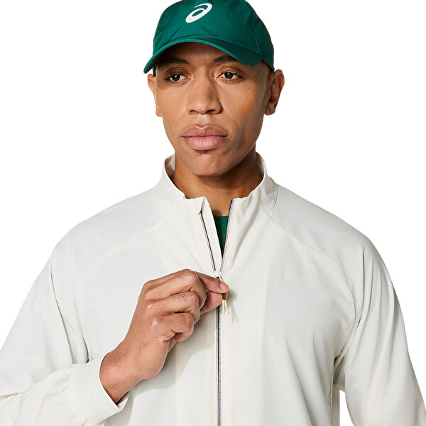 Asics Match Jacket Erkek Krem Ceket 2041A336-125-3