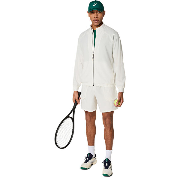 Asics Match Jacket Erkek Krem Ceket 2041A336-125-6