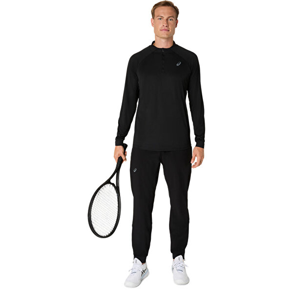 Asics Match Pant Erkek Black/pure Silver Eşofman Altı 2041A338-001-6