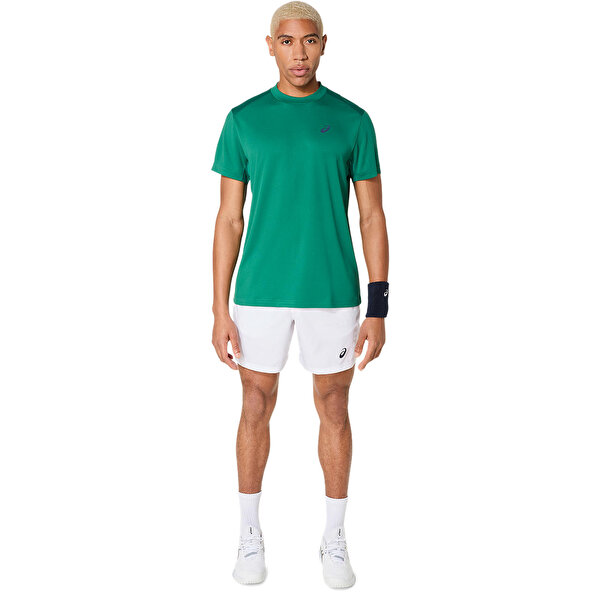 Asics Court Ss Top Erkek Yeşil Kısa Kollu Tshirt 2041A339-301-4