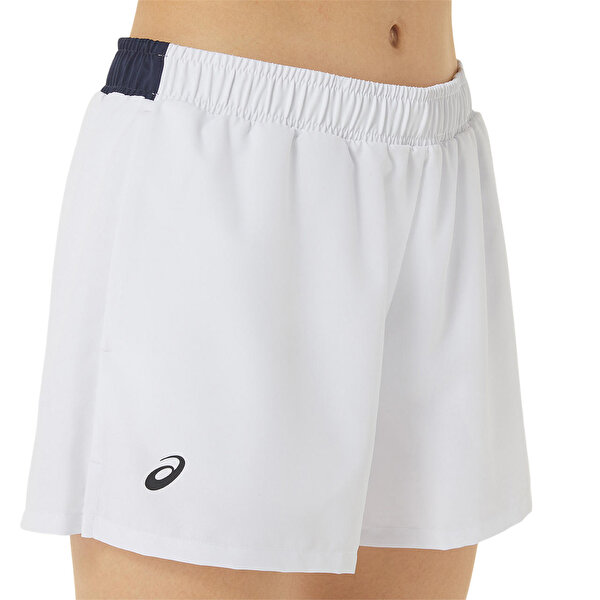 Asics Women Court Short Kadın Beyaz Şort 2042A267-100-3