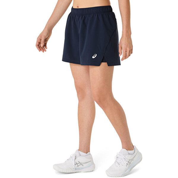 Asics Court 2-N-1 Short Kadın Blue Şort 2042A375-400-1