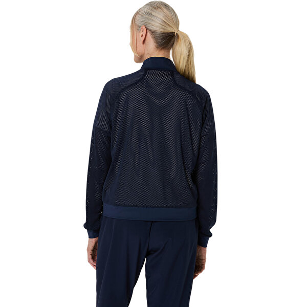 Asics Match Jacket Kadın Blue Ceket 2042A364-400-1