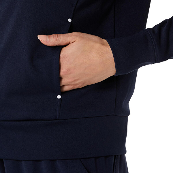 Asics Court Warm-up Jacket Kadın Blue Ceket 2042A374-400-3