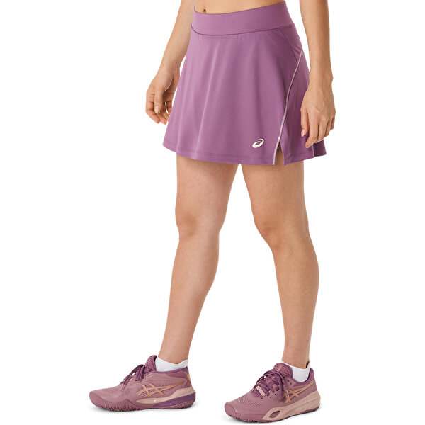 Asics Padel Court Skirt Kadın Dark Purple Etek 2042A381-500-1