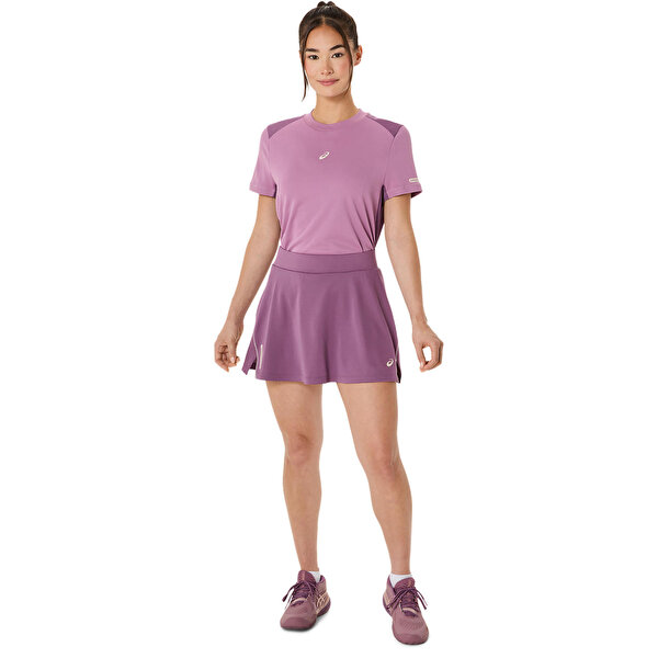 Asics Padel Court Skirt Kadın Dark Purple Etek 2042A381-500-7