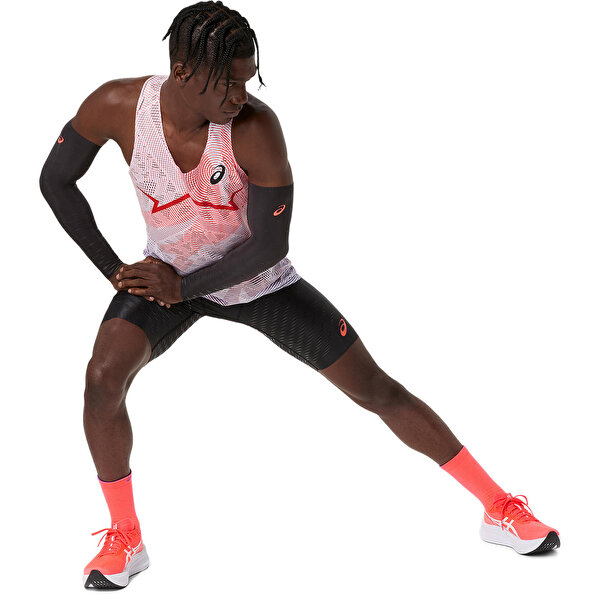 Asics Metaspeed Singlet Erkek Kırmızı Atlet 2091A807-605-7
