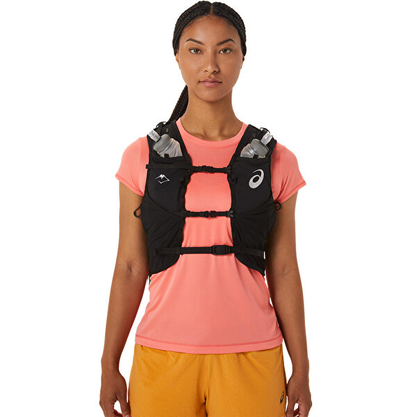 Asics Fujitrail Backpack 15L Unisex Black/pure Silver Sırt Çantası 3013A876-001-2