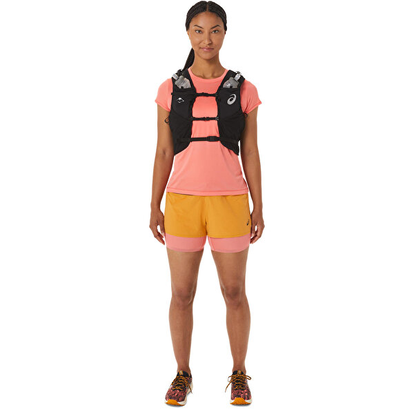 Asics Fujitrail Backpack 15L Unisex Black/pure Silver Sırt Çantası 3013A876-001-8