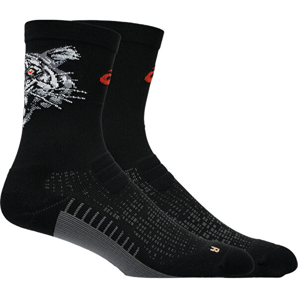 Asics Performance Run Sock Crew Unisex Anthracite Koşu Çorabı 3013A976-003