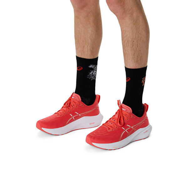 Asics Performance Run Sock Crew Unisex Anthracite Koşu Çorabı 3013A976-003-7