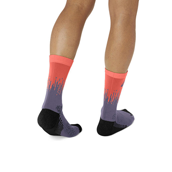 Asics Performance Run Sock Crew Unisex Krem Koşu Çorabı 3013A977-501-5