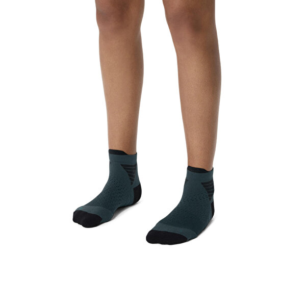 Asics Fujitrail Quarter Sock Unisex Dark Green Koşu Çorabı 3013B098-300-3