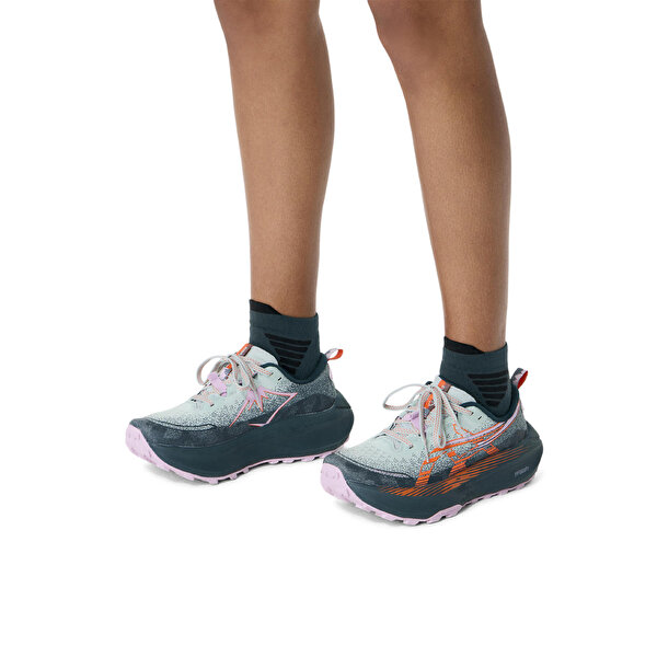 Asics Fujitrail Quarter Sock Unisex Dark Green Koşu Çorabı 3013B098-300-6