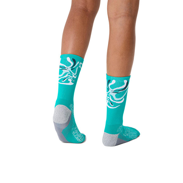 Asics Performance Run Crew Sock Unisex Blue Koşu Çorabı 3013B117-400-4