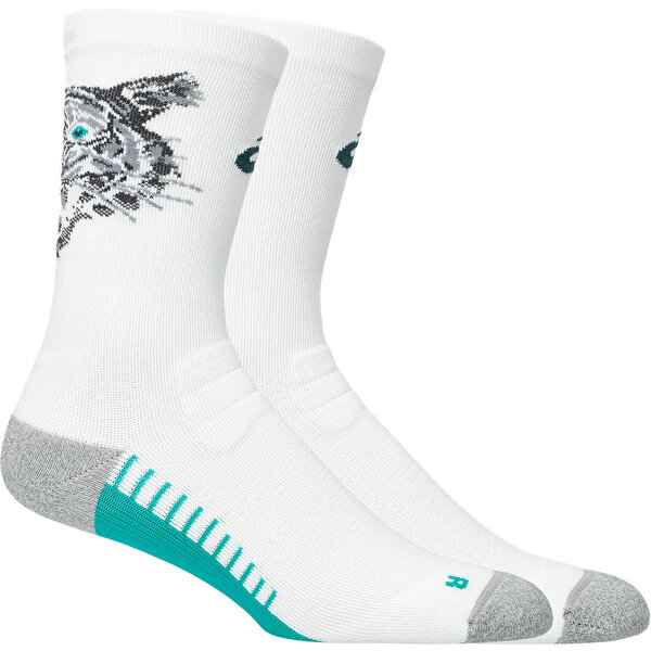 Asics Performance Run Sock Crew Unisex Offwhite Koşu Çorabı 3013A976-102