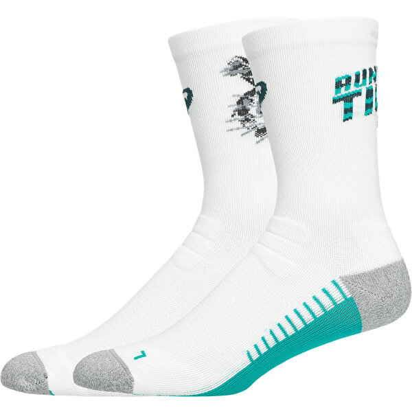 Asics Performance Run Sock Crew Unisex Offwhite Koşu Çorabı 3013A976-102-1
