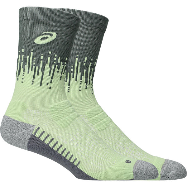 Performance Run Sock Crew Unisex Yeşil Koşu Çorabı 3013A977-407