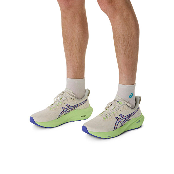 Asics Performance Run Sock Quarter Unisex Yellow Koşu Çorabı 3013A979-200-6