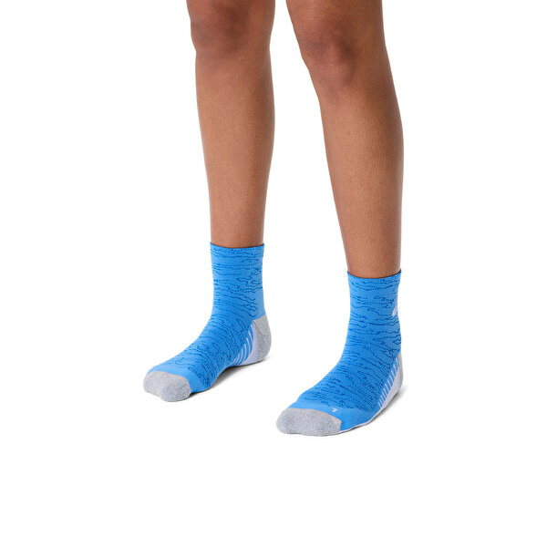 Asics Performance Run Sock Quarter Unisex Lacivert Koşu Çorabı 3013A979-401-3