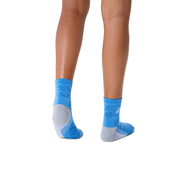 Asics Performance Run Sock Quarter Unisex Lacivert Koşu Çorabı 3013A979-401-5