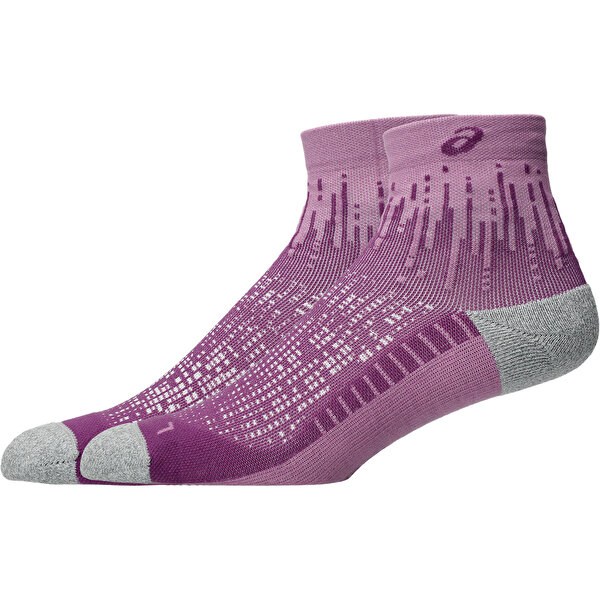 Asics Performance Run Sock Quarter Unisex Krem Koşu Çorabı 3013A980-501-1
