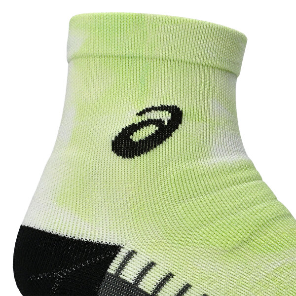 Asics Performance Run Quarter Sock Unisex Yeşil Koşu Çorabı 3013B016-302-2