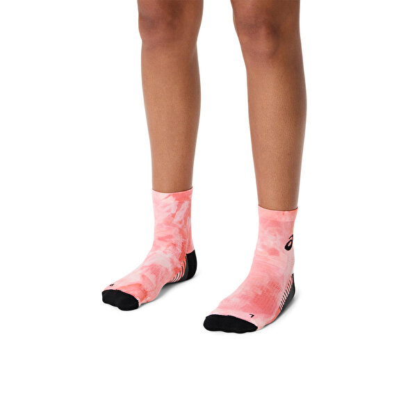 Asics Performance Run Quarter Sock Unisex Orange Koşu Çorabı 3013B016-700-3