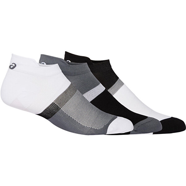 3Ppk Color Block Ankle Sock Unisex Siyah Çok Renkli Koşu Çorabı 3033B560-001