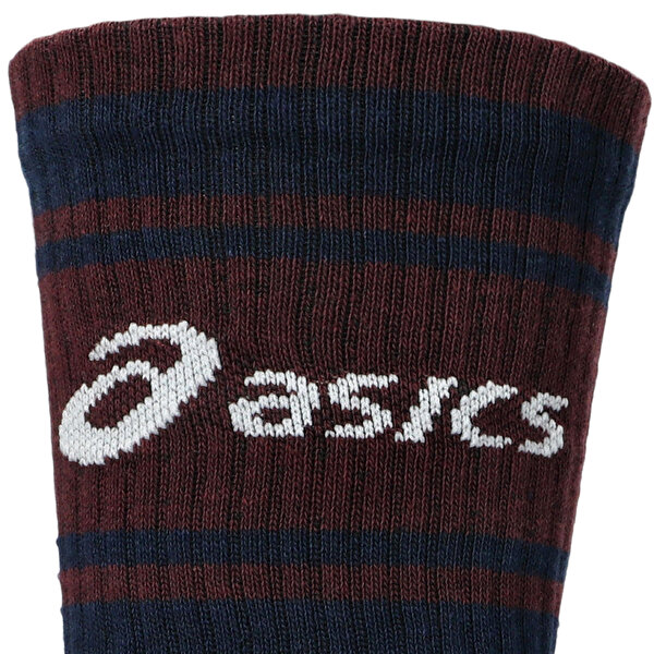 Asics 3 Pack Asics Logo Crew Sock Unisex Blue Koşu Çorabı 3033B879-400-2